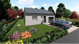 maison individuelle à la vente -   57420  LOUVIGNY, surface 70 m2 vente maison individuelle - UBI469376972